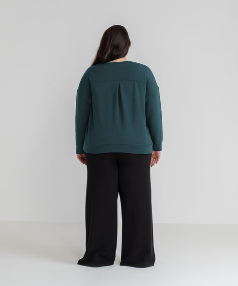 Women's Plus LuxeStretch Sweatshirt